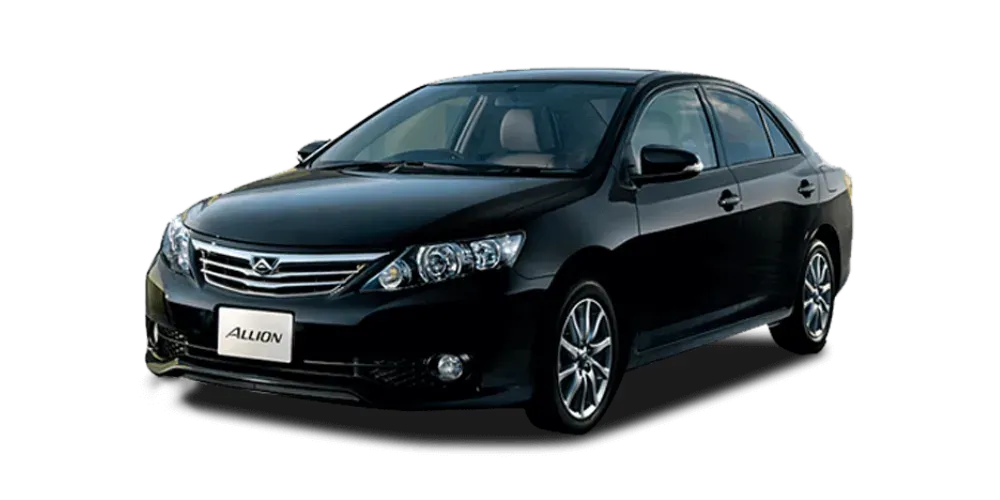Toyota Allion 5-seat petrol automatic sedan for hire in Victoria Falls Zimbabwe